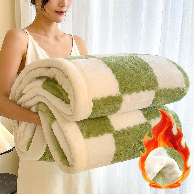 Christmas Throw Blanket - Winter Warm Flannel Throw Blanket Cozy