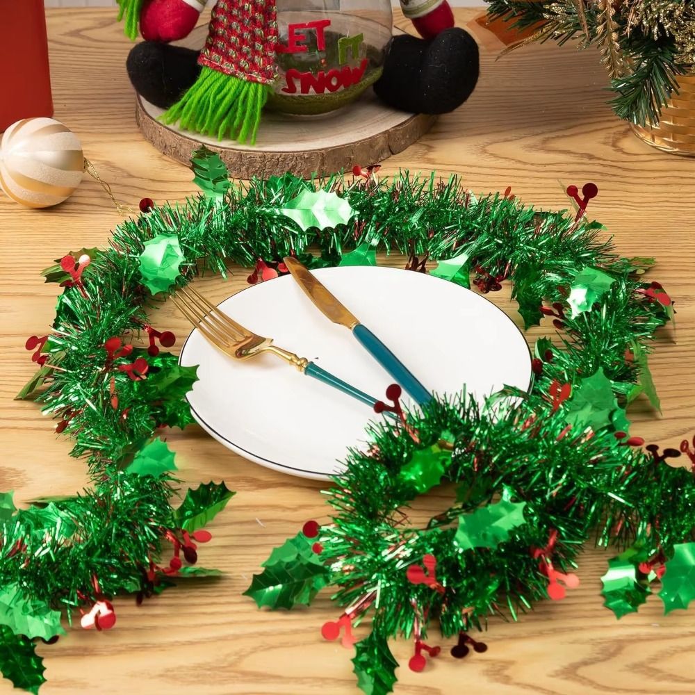 2PCS Reusable 2M Christmas Gar - Tinsel Garland Decoration review and price