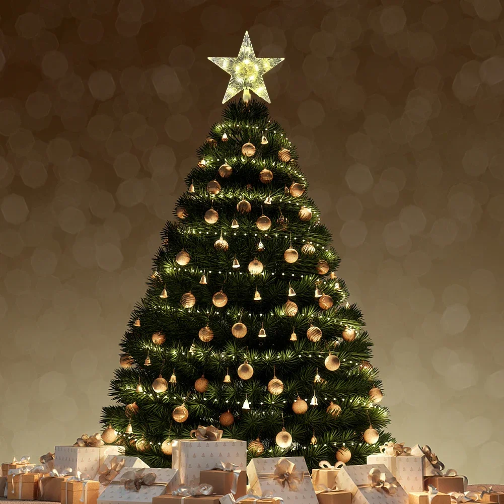 15CM LED Christmas Tree Orname - Star Tree Topper review and price