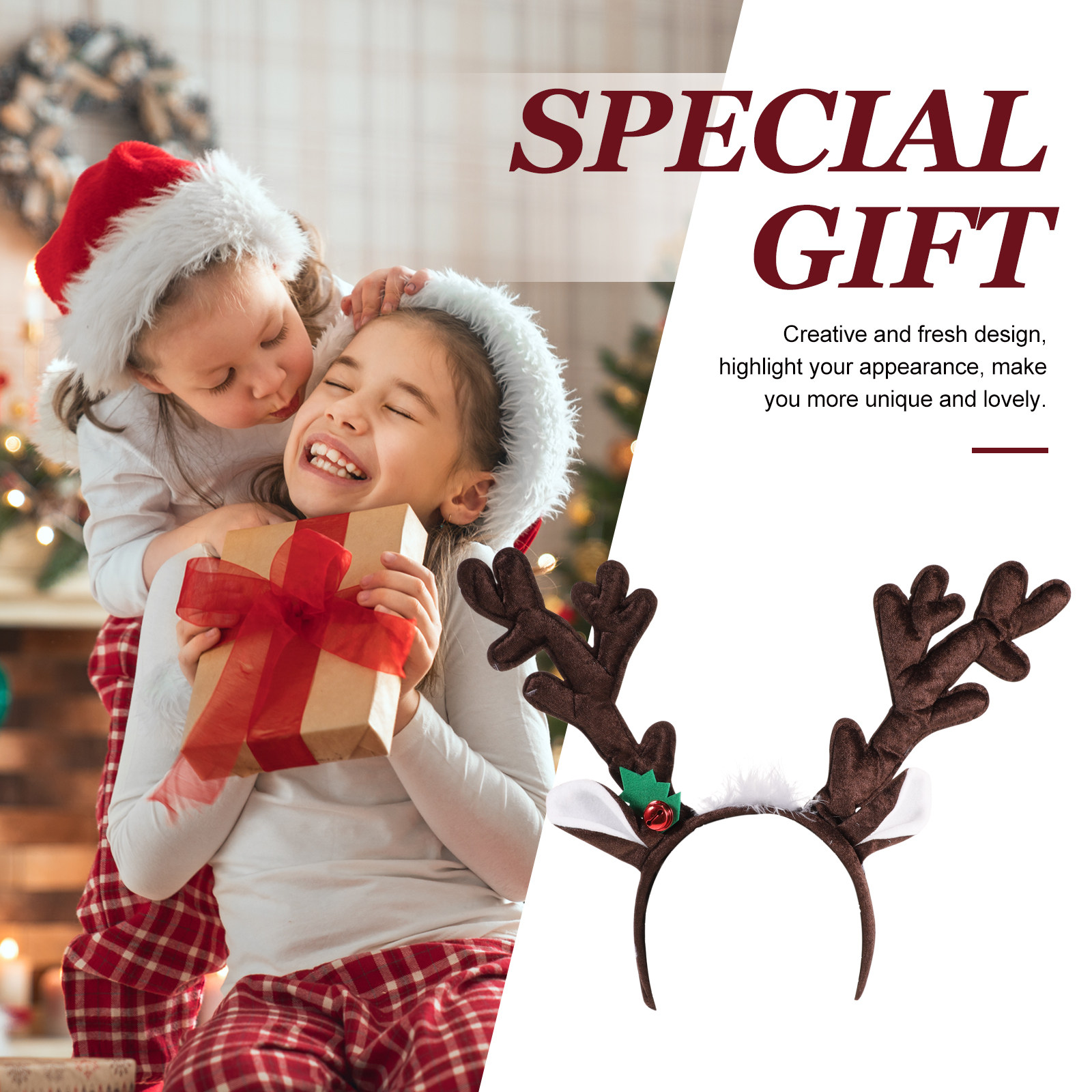 Reindeer Antlers Headband Chri - Reindeer Antlers Headband review and price