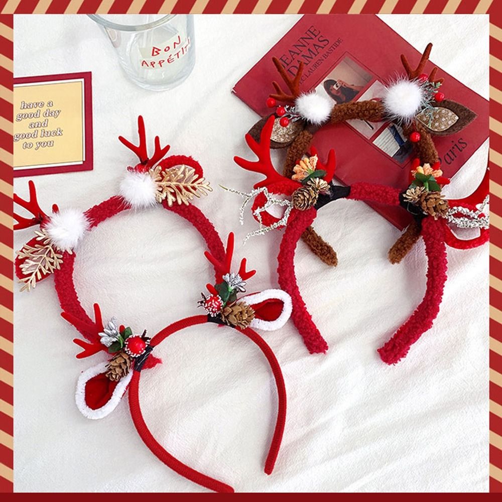 Cute Christmas Decoration Chri - Reindeer Antlers Headband review and price