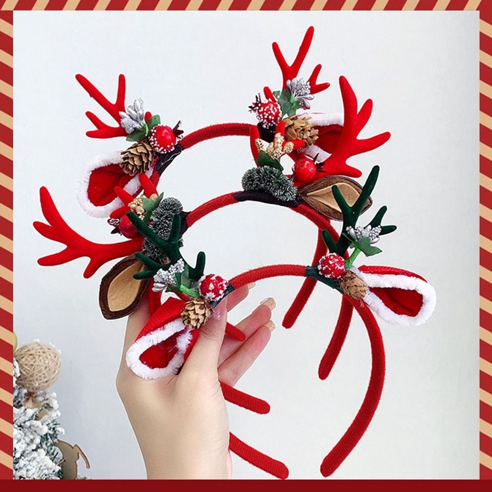 Cute Christmas Decoration Chri - Reindeer Antlers Headband review and price