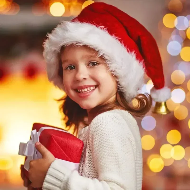5/1PCS Christmas Hat Plush Adu - Santa Hat Plush review and price