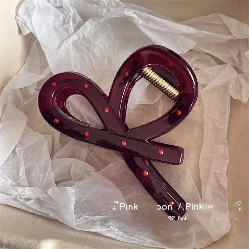 2Pcs Women Vintage Red Polka D - Ribbon Bow Gift review and price