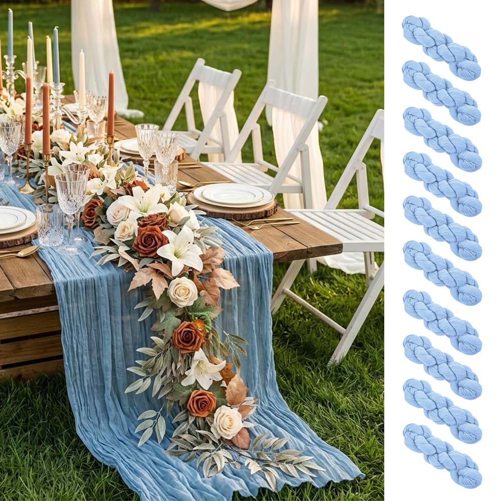 Set of 10 Table Runner Gauze C - Christmas Table Runner review and price