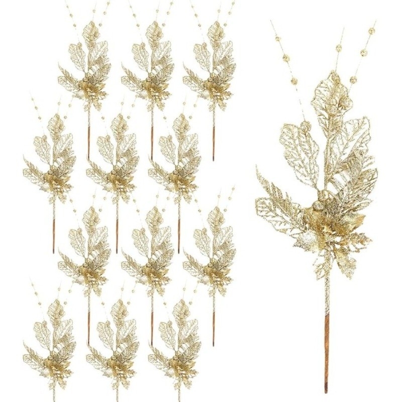 Glitter Artificial Flower Berr - Christmas Wreath Fake review and price