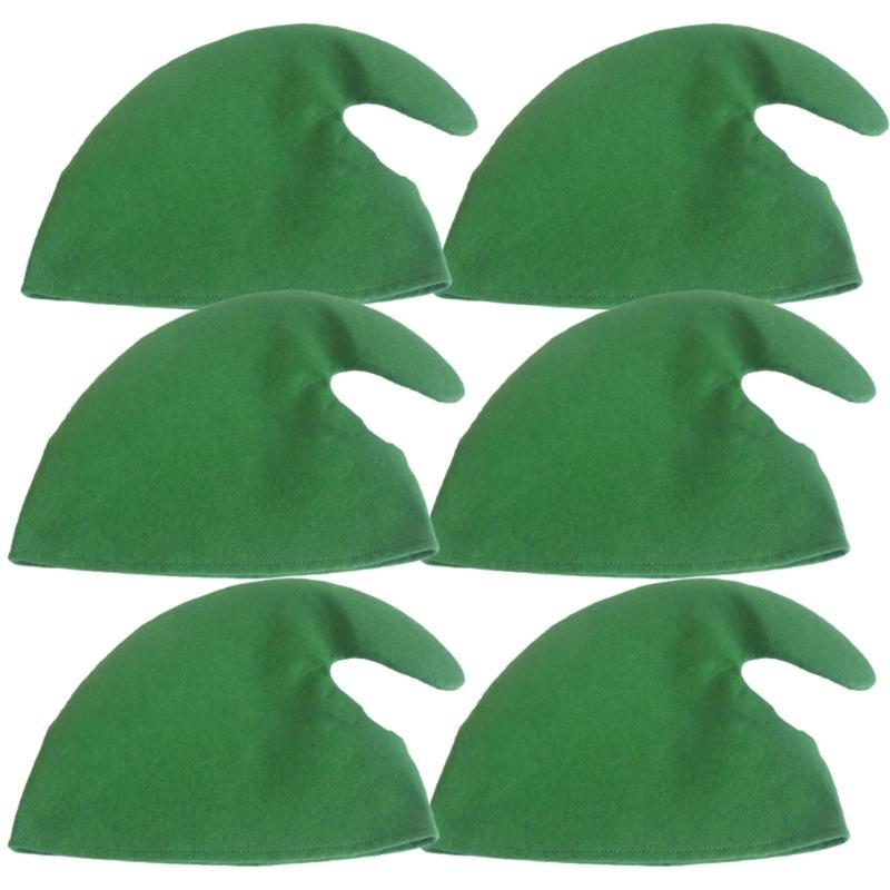 E8BD Pack of 6 Christmas Party - Elf Costume Christmas review and price