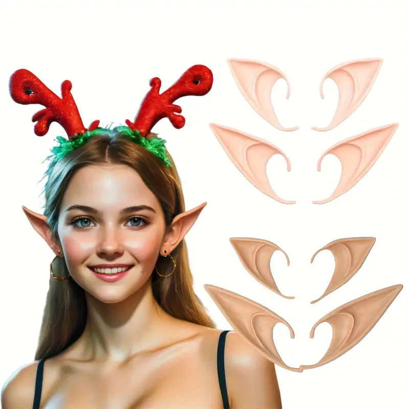 Exquisite Latex Elf Ears for M - Elf Costume Christmas review and price