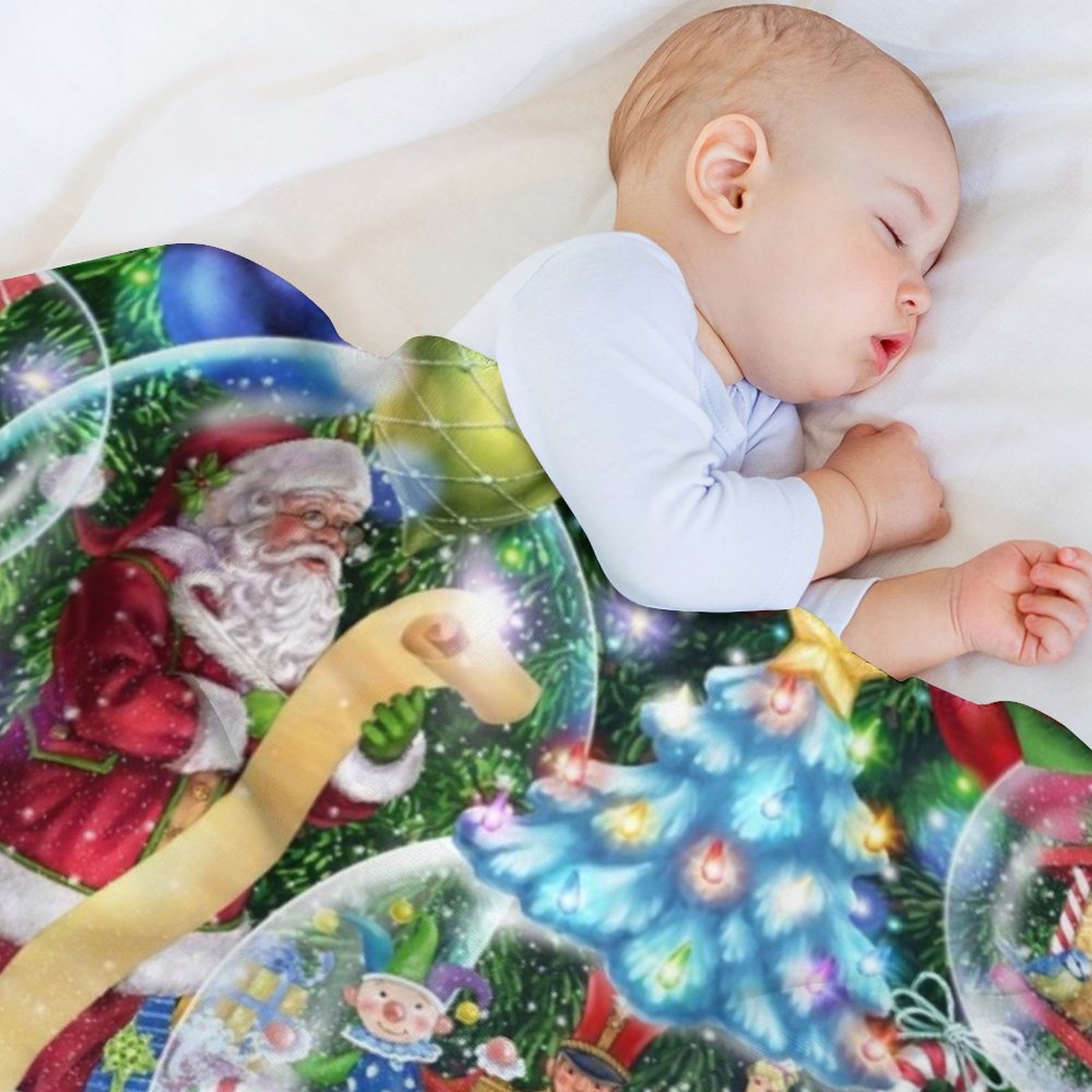 Christmas Snow Globes Throw Bl - Christmas Throw Blanket review and price
