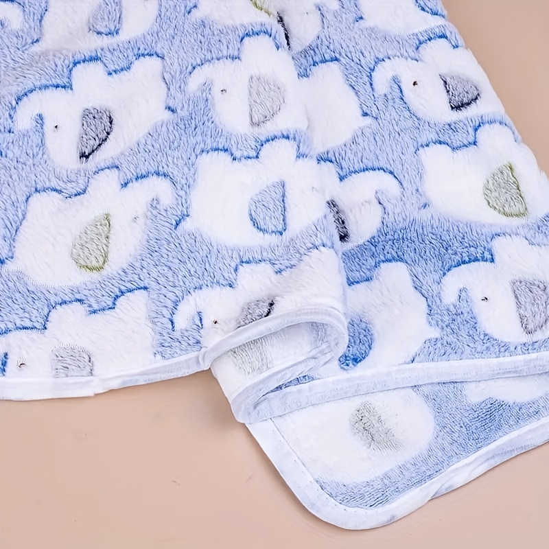 Soft and Cozy Cartoon Elephant - Christmas Throw Blanket review and price