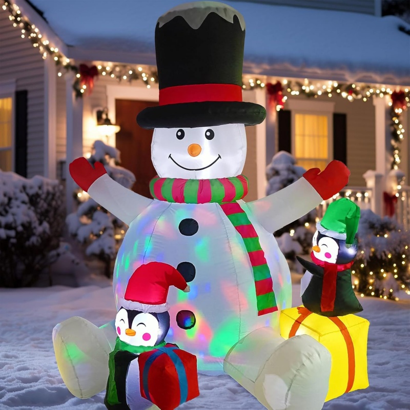 Christmas Inflatable Snowman P - Christmas Lights Outdoor review and price