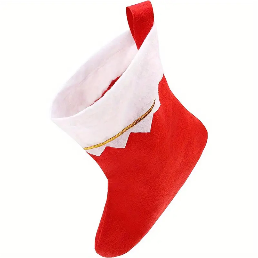 12pcs Red Felt Christmas Stock - Christmas Stocking Hanging review and price