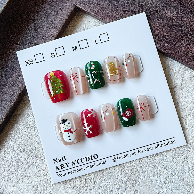 10 Pcs Christmas Half Handmade - Christmas Tree Artificial review and price