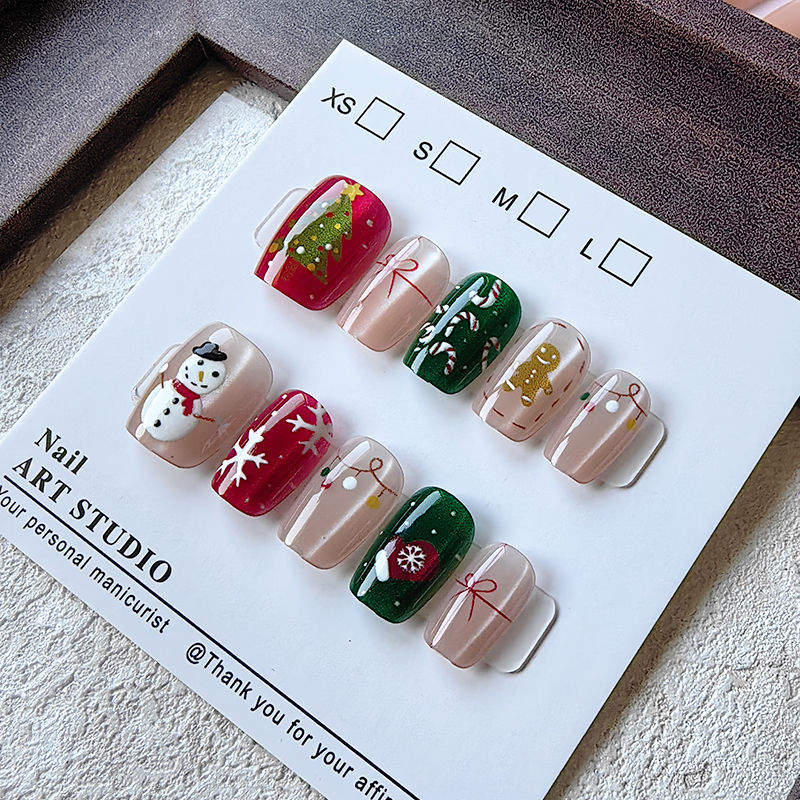 10 Pcs Christmas Half Handmade - Christmas Tree Artificial review and price