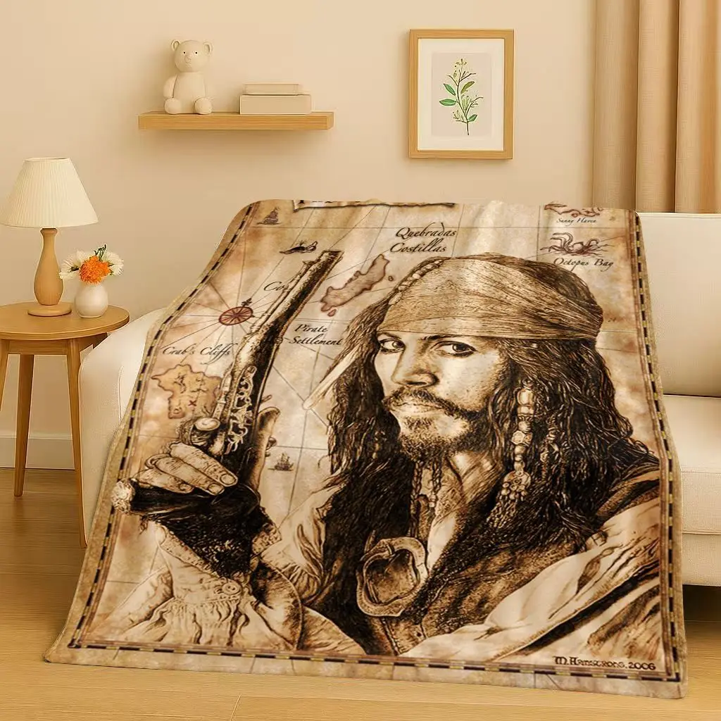 3D  Pirates of The Caribbean J - Christmas Throw Blanket review and price