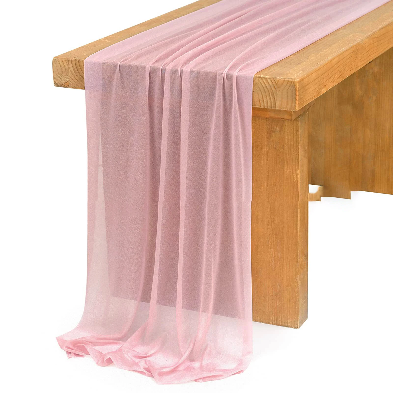 Chiffon White Table Runner Tab - Christmas Table Runner review and price