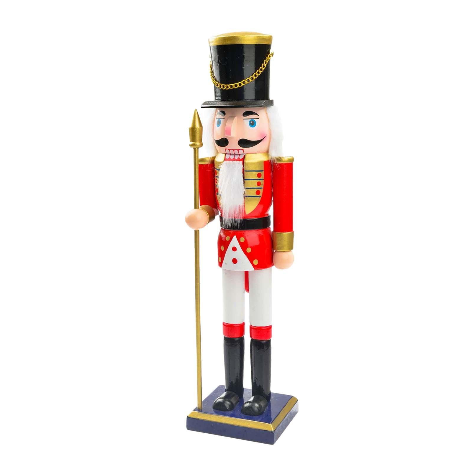 25cm Wooden Christmas Nutcrack - Nutcracker Figurine review and price