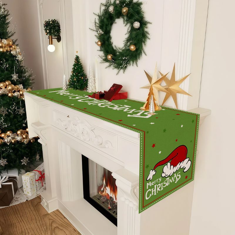 VIKAMA Cute Cartoon Christmas  - Christmas Table Runner review and price
