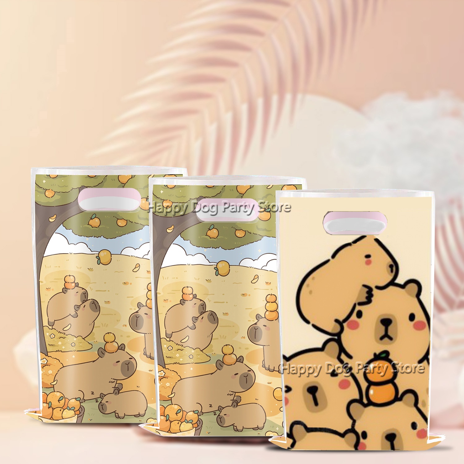 Cartoon Capybara Party Supplie - Gift Box Wrap Set review and price