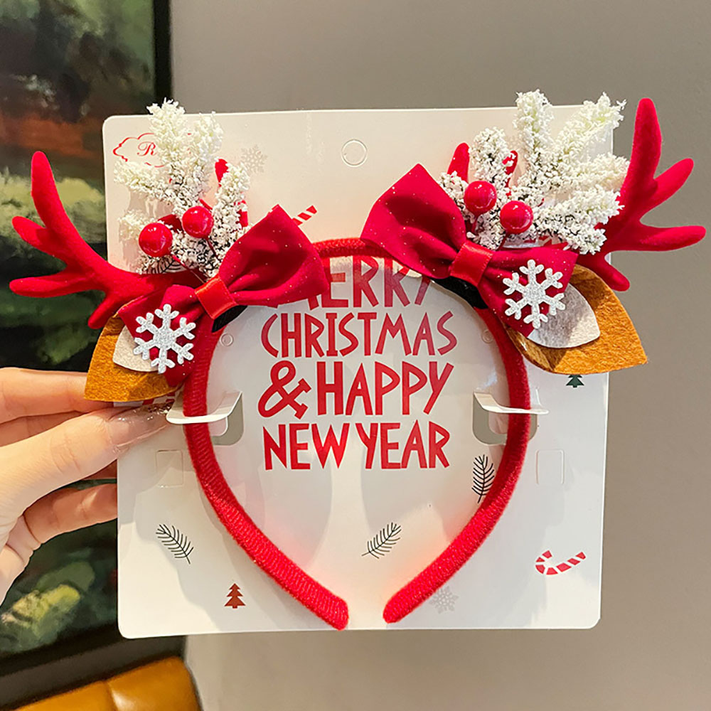 Cute Hair Accessories Velvet C - Reindeer Antlers Headband review and price