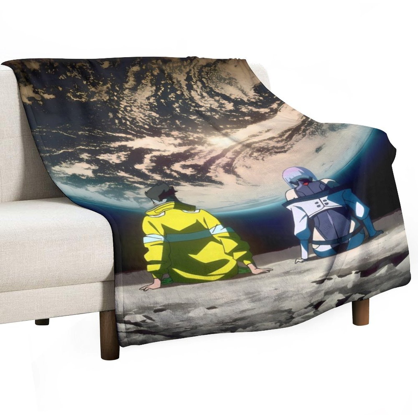 Cyberpunk EdgeRunners Moon Luc - Christmas Throw Blanket review and price